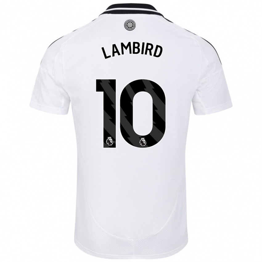 Bambino Maglia Lilly Lambird #10 Bianco Kit Gara Home 2024/25 Maglietta