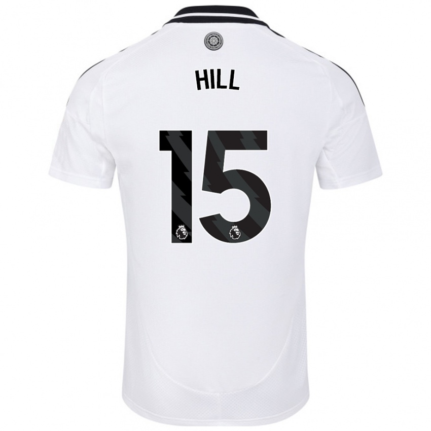 Bambino Maglia Anisha Hill #15 Bianco Kit Gara Home 2024/25 Maglietta