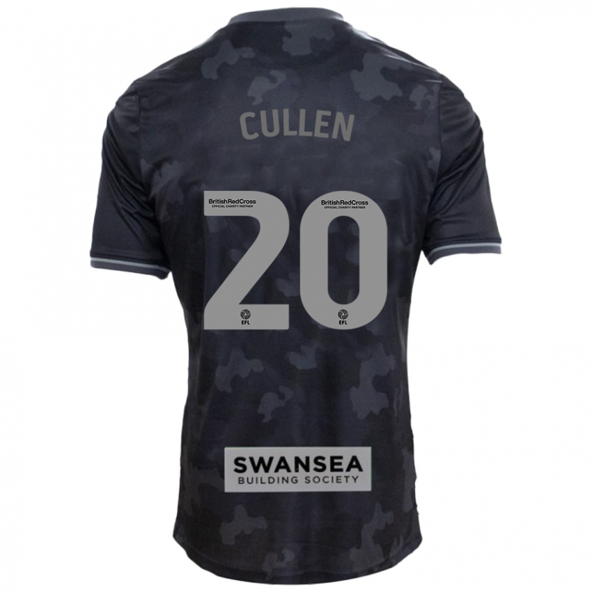 Bambino Maglia Liam Cullen #20 Nero Kit Gara Away 2024/25 Maglietta