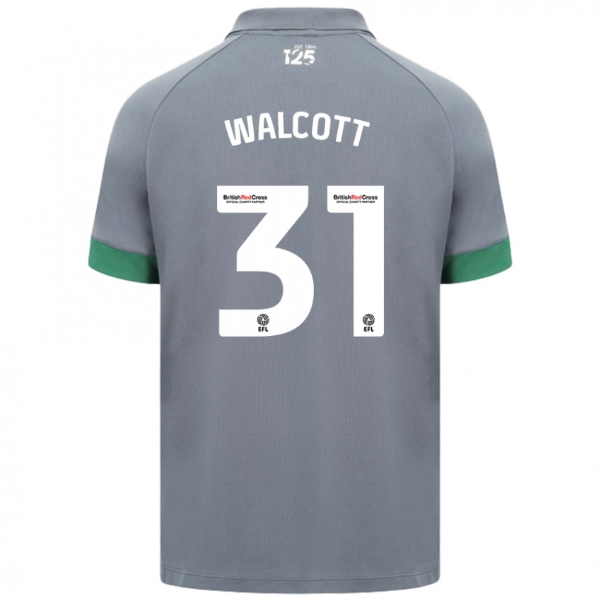 Bambino Maglia Malachi Fagan Walcott #31 Grigio Scuro Kit Gara Away 2024/25 Maglietta