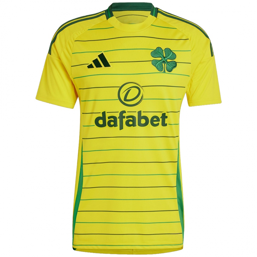 Bambino Maglia James Forrest #49 Giallo Kit Gara Away 2024/25 Maglietta