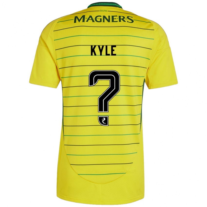 Bambino Maglia Andrew Kyle #0 Giallo Kit Gara Away 2024/25 Maglietta