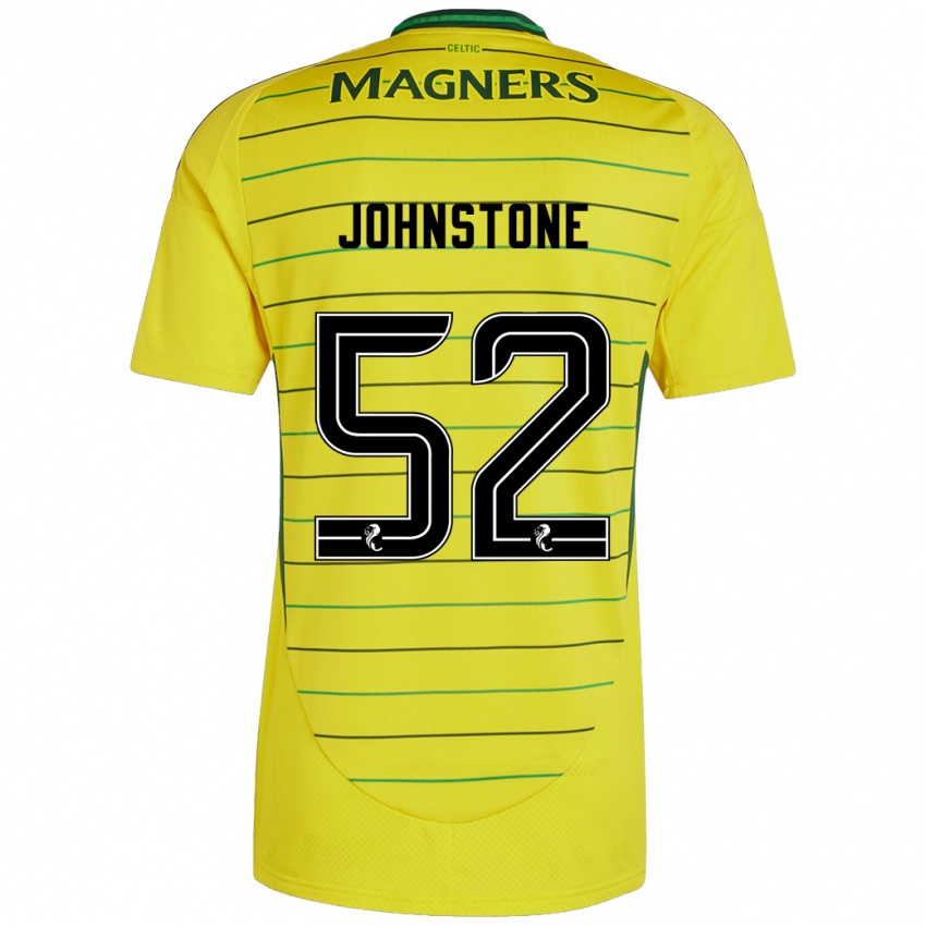 Bambino Maglia Rachael Johnstone #52 Giallo Kit Gara Away 2024/25 Maglietta