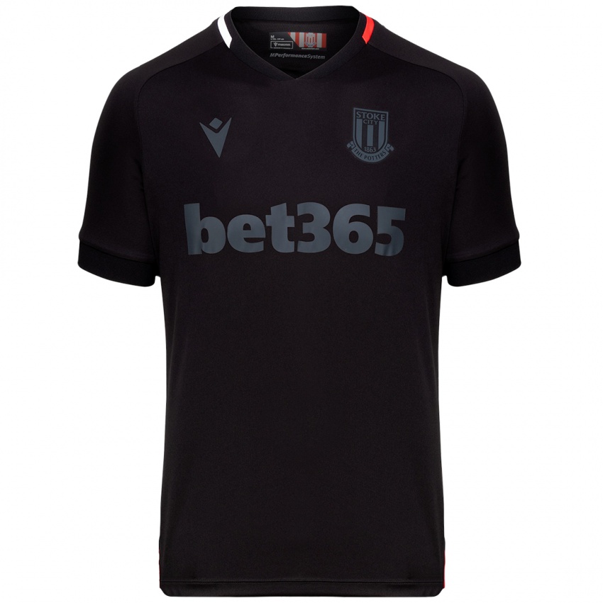 Bambino Maglia Ciaran Clark #26 Nero Kit Gara Away 2024/25 Maglietta