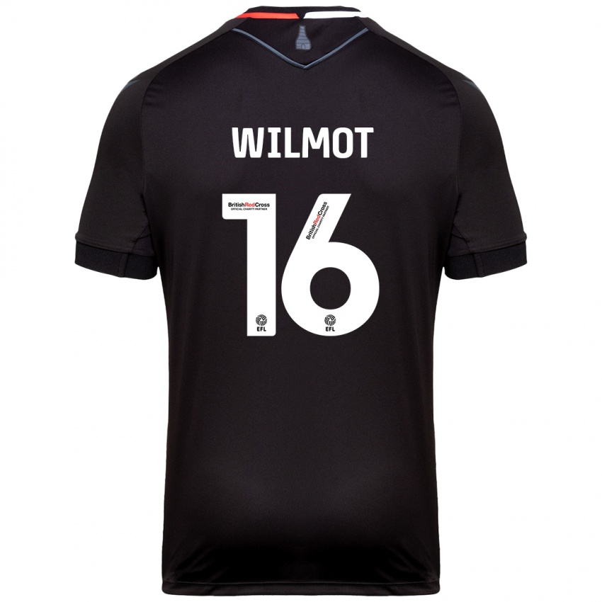 Bambino Maglia Ben Wilmot #16 Nero Kit Gara Away 2024/25 Maglietta