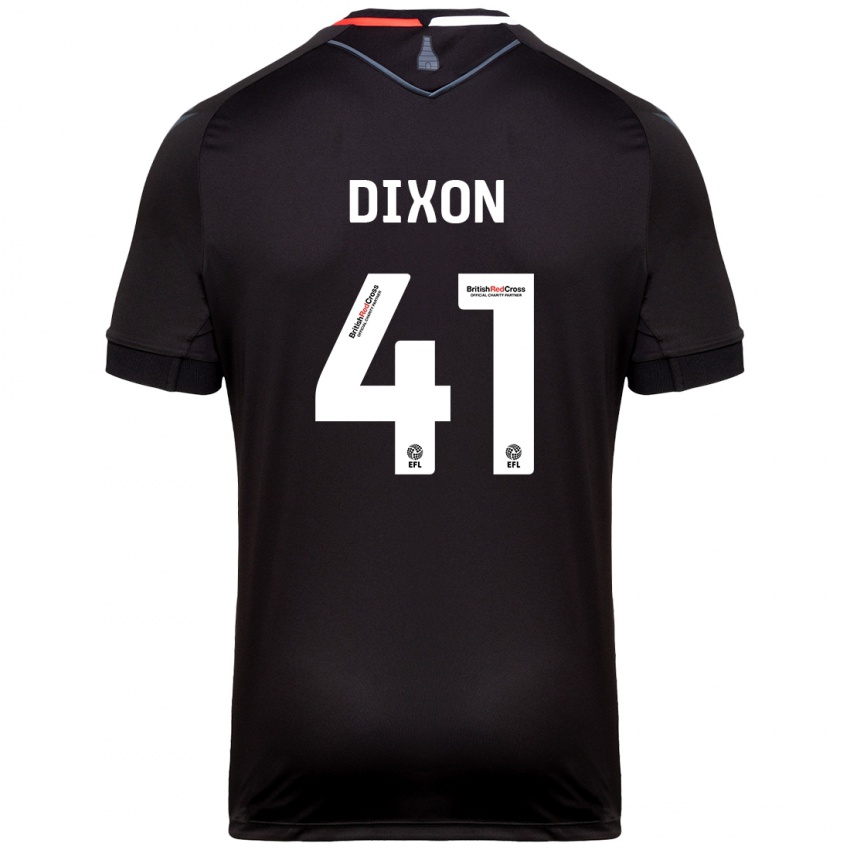 Bambino Maglia Jaden Dixon #41 Nero Kit Gara Away 2024/25 Maglietta