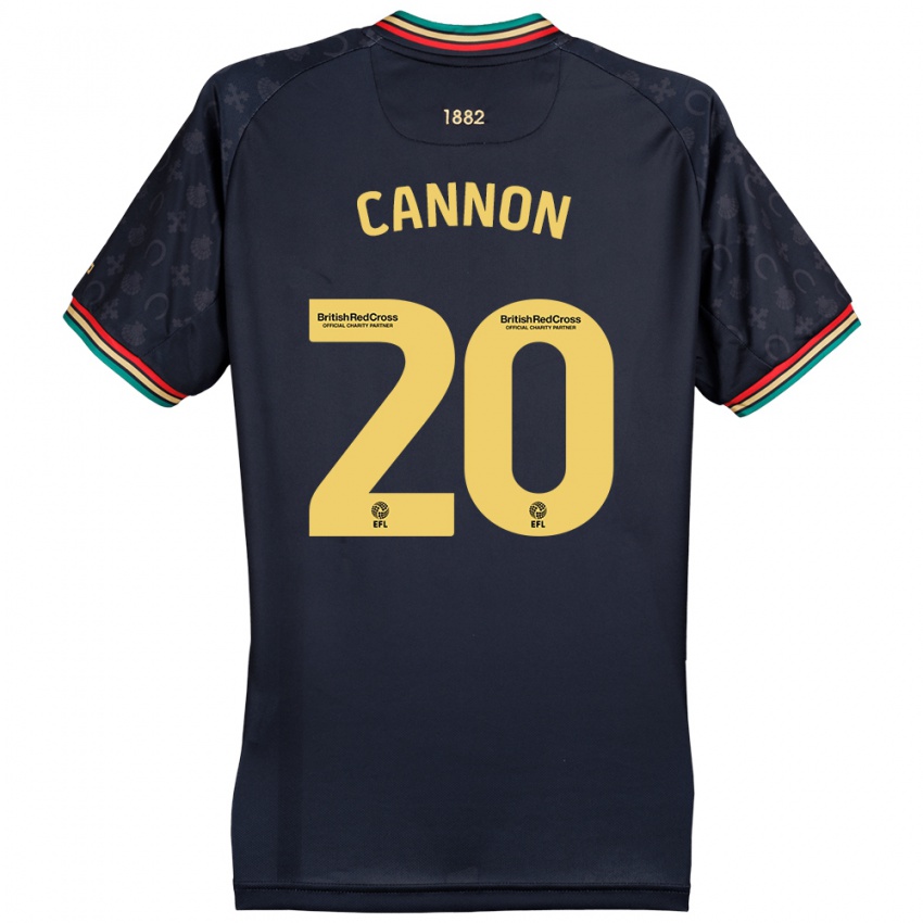 Bambino Maglia Reggie Cannon #20 Blu Navy Scuro Kit Gara Away 2024/25 Maglietta