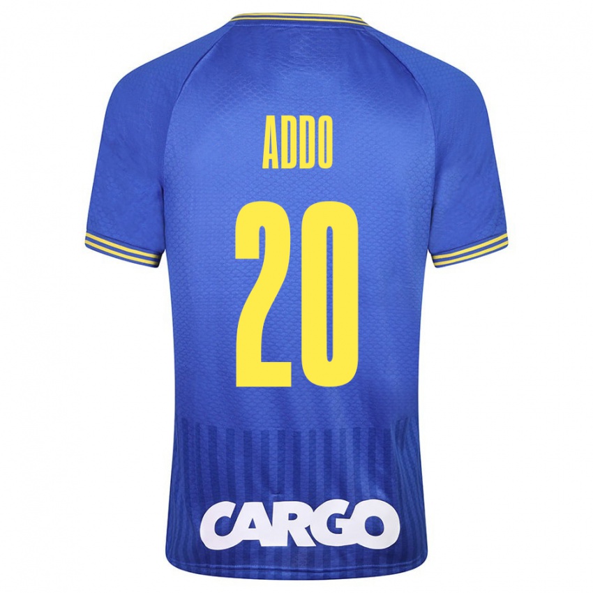 Bambino Maglia Henry Addo #20 Bianco Kit Gara Away 2024/25 Maglietta