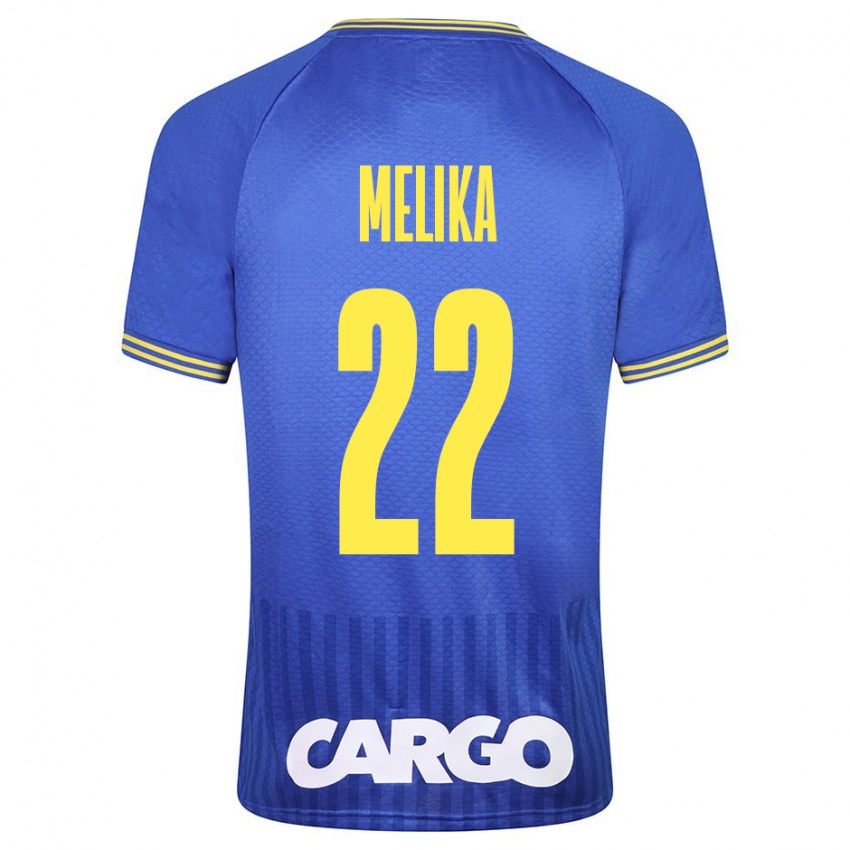 Bambino Maglia Ofek Melika #22 Bianco Kit Gara Away 2024/25 Maglietta