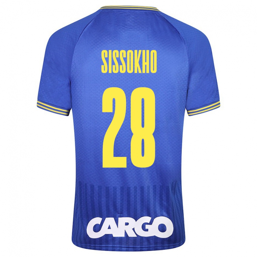 Bambino Maglia Issouf Sissokho #28 Bianco Kit Gara Away 2024/25 Maglietta