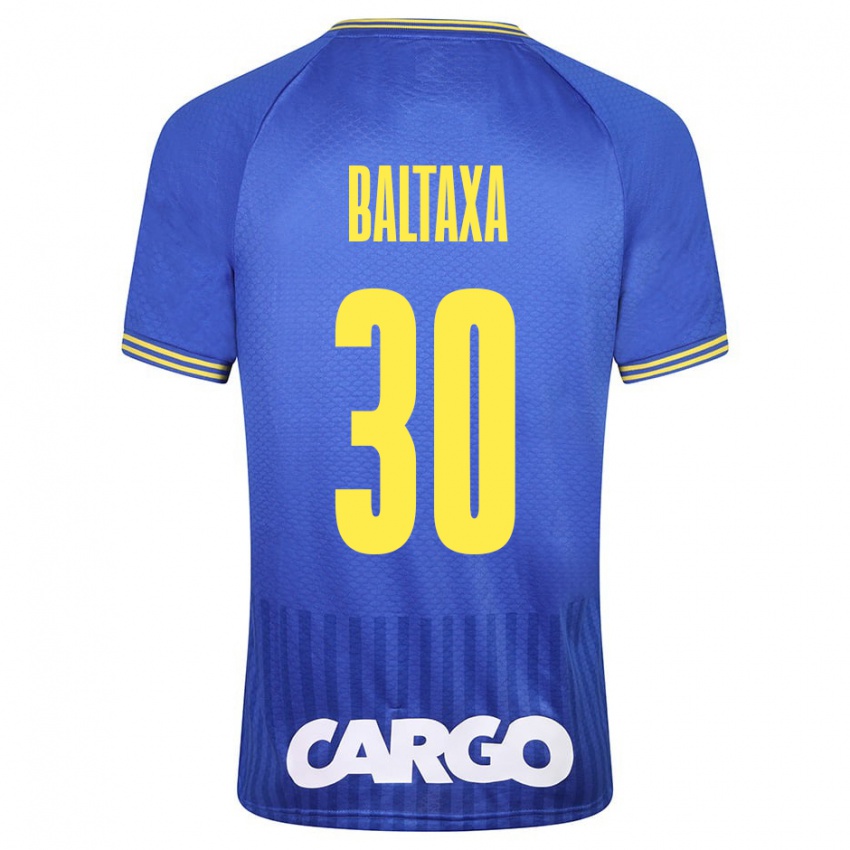 Bambino Maglia Matan Baltaxa #30 Bianco Kit Gara Away 2024/25 Maglietta