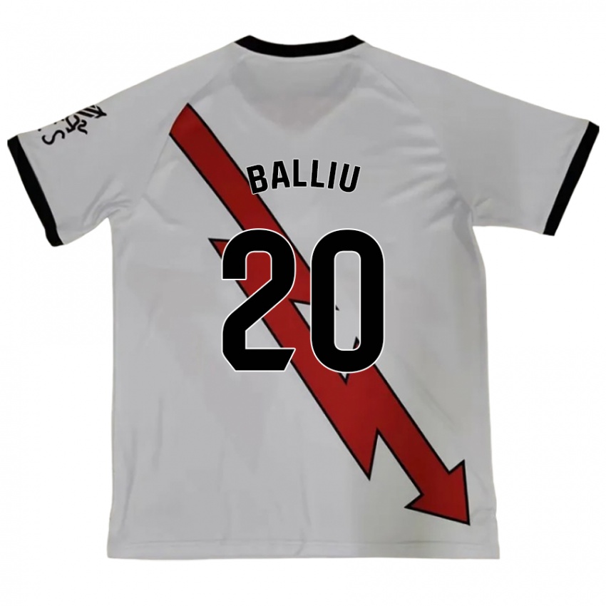 Bambino Maglia Iván Balliu #20 Rosso Kit Gara Away 2024/25 Maglietta