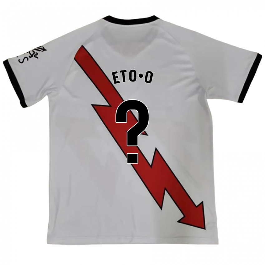 Bambino Maglia Etienne Eto'o #0 Rosso Kit Gara Away 2024/25 Maglietta