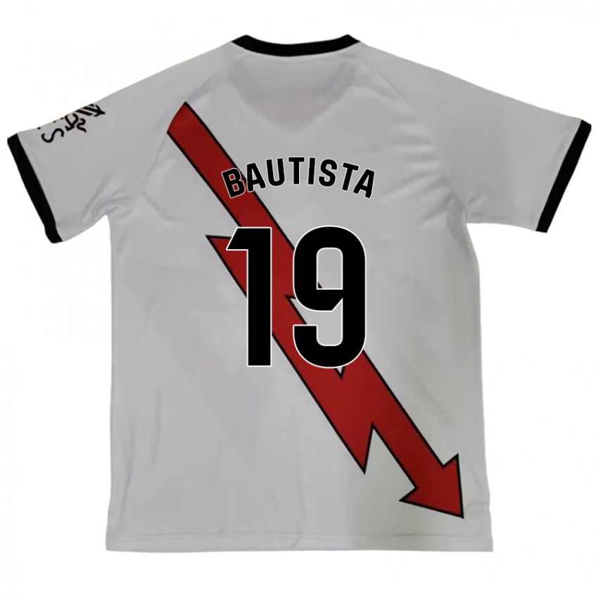 Bambino Maglia Carla Bautista #19 Rosso Kit Gara Away 2024/25 Maglietta