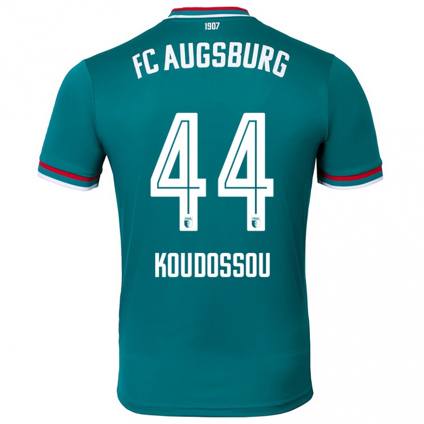 Bambino Maglia Henri Koudossou #44 Verde Scuro Kit Gara Away 2024/25 Maglietta