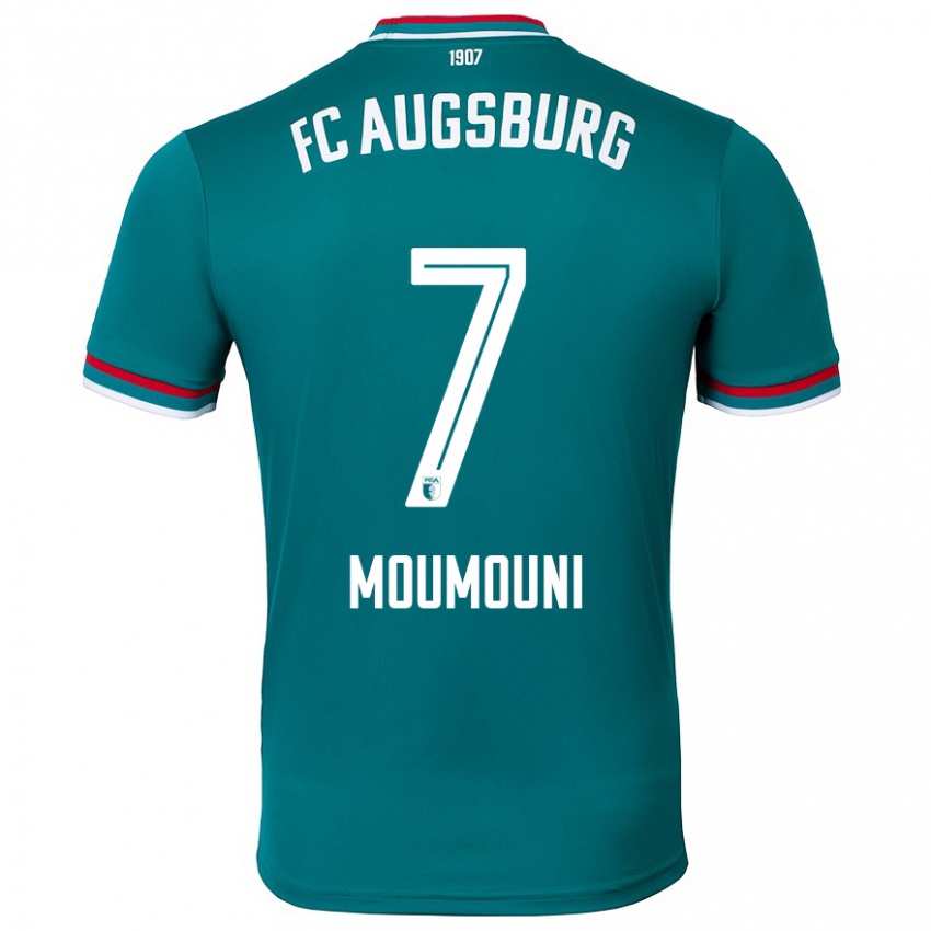 Bambino Maglia Faris Moumouni #7 Verde Scuro Kit Gara Away 2024/25 Maglietta