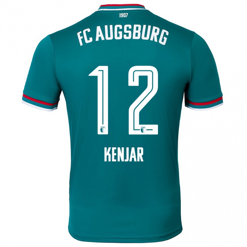 Bambino Maglia Alen Kenjar #12 Verde Scuro Kit Gara Away 2024/25 Maglietta