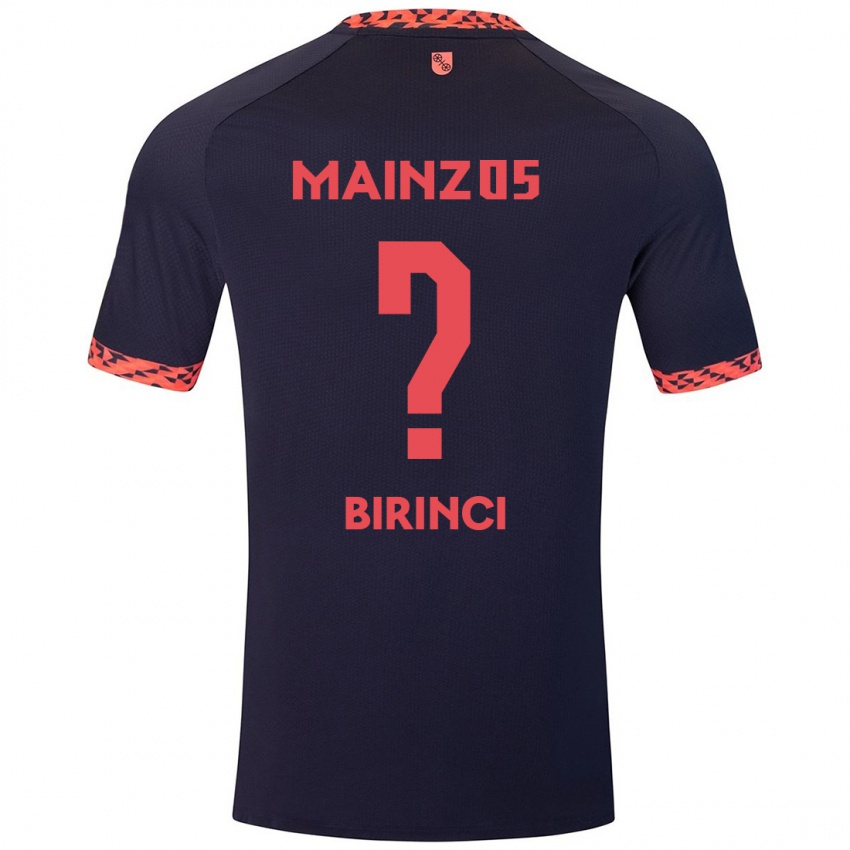 Bambino Maglia Muhammed Birinci #0 Blu Corallo Rosso Kit Gara Away 2024/25 Maglietta