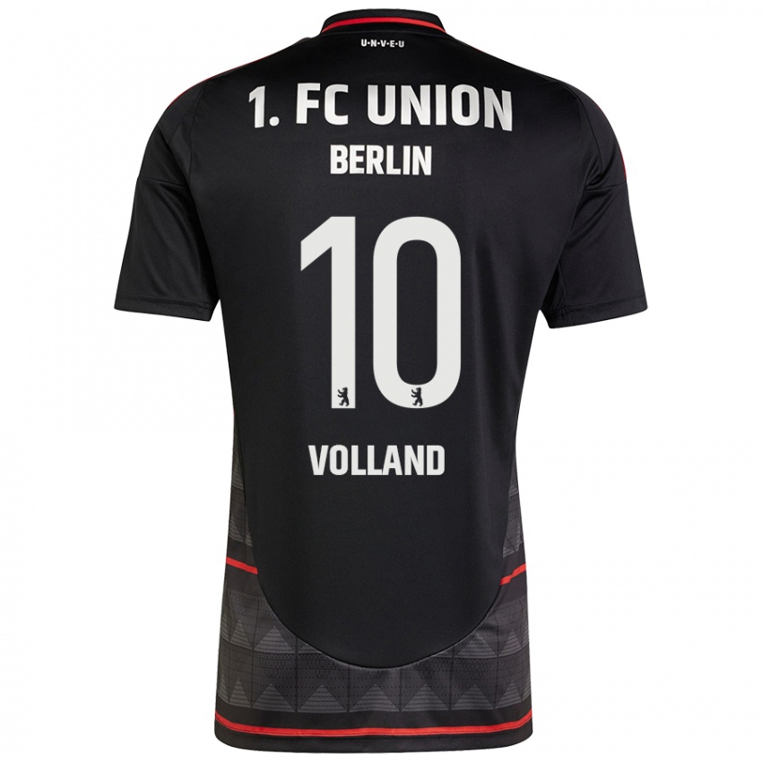 Bambino Maglia Kevin Volland #10 Nero Kit Gara Away 2024/25 Maglietta