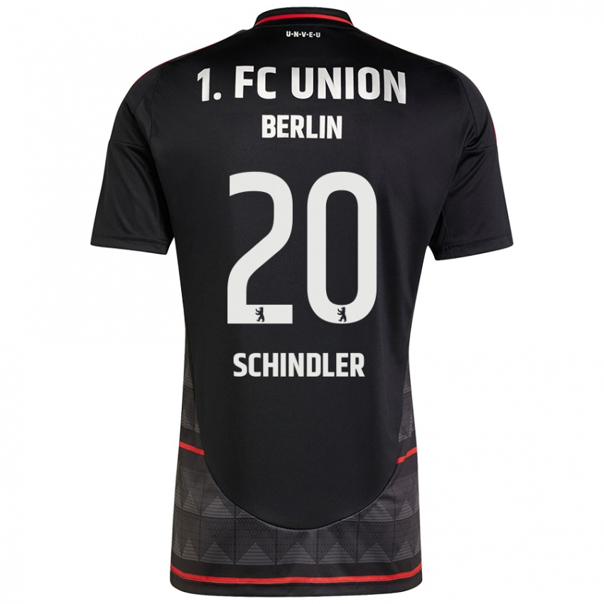 Bambino Maglia Elisa Schindler #20 Nero Kit Gara Away 2024/25 Maglietta