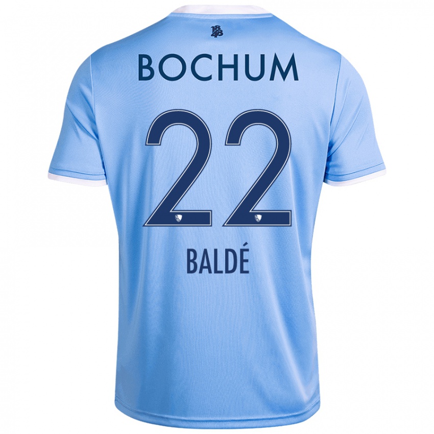 Bambino Maglia Aliou Baldé #22 Azzurro Cielo Kit Gara Away 2024/25 Maglietta