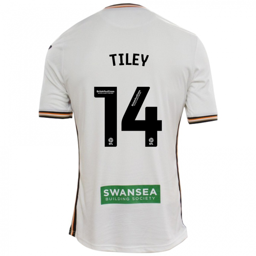 Uomo Maglia Chloe Tiley #14 Bianco Kit Gara Home 2024/25 Maglietta