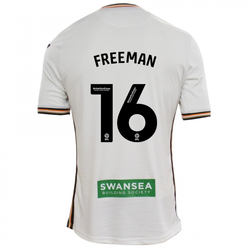 Uomo Maglia Emily Freeman #16 Bianco Kit Gara Home 2024/25 Maglietta