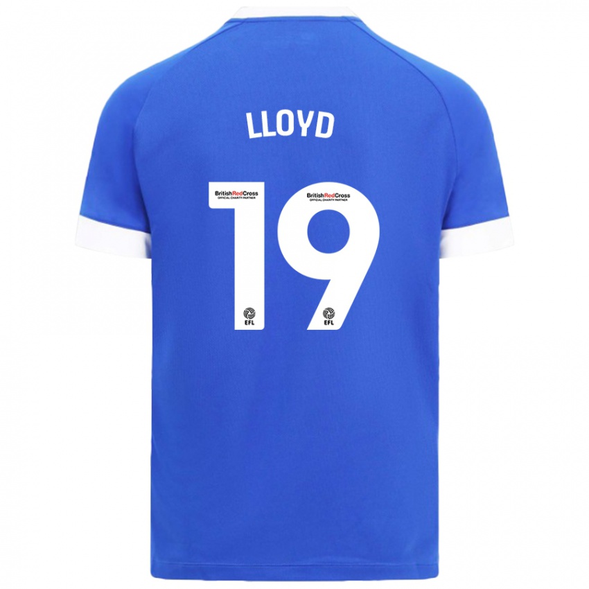 Uomo Maglia Madison Lloyd #19 Azzurro Kit Gara Home 2024/25 Maglietta