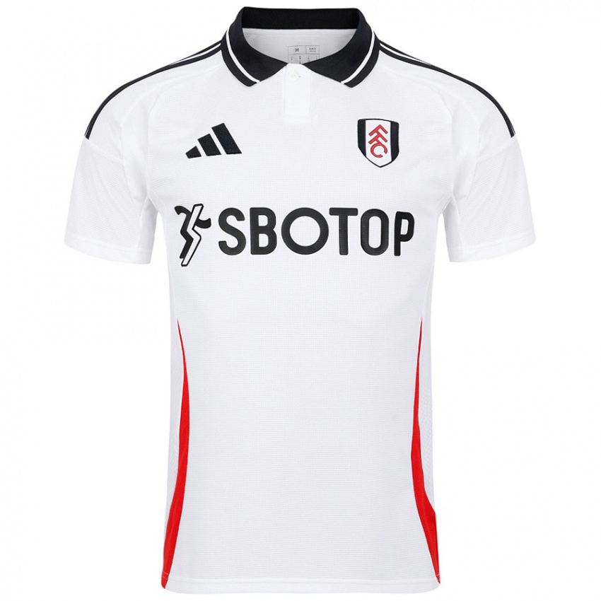 Uomo Maglia Ryan Sessegnon #30 Bianco Kit Gara Home 2024/25 Maglietta