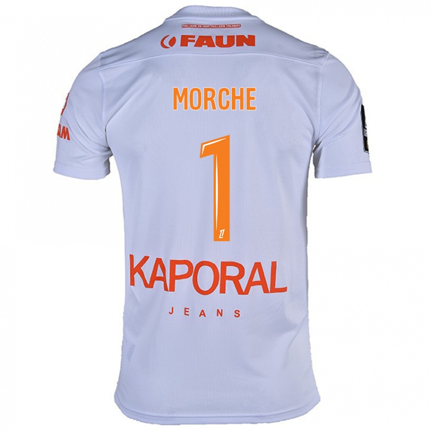 Uomo Maglia Cosette Morché #1 Bianco Kit Gara Away 2024/25 Maglietta