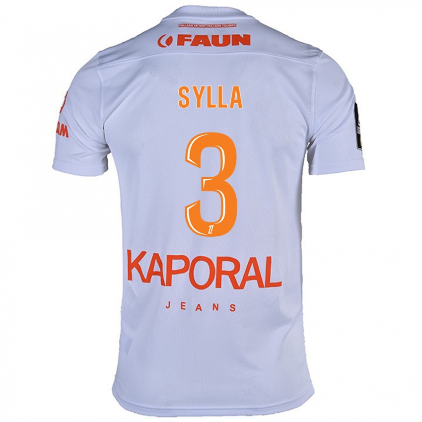 Donna Maglia Issiaga Sylla #3 Bianco Kit Gara Away 2024/25 Maglietta