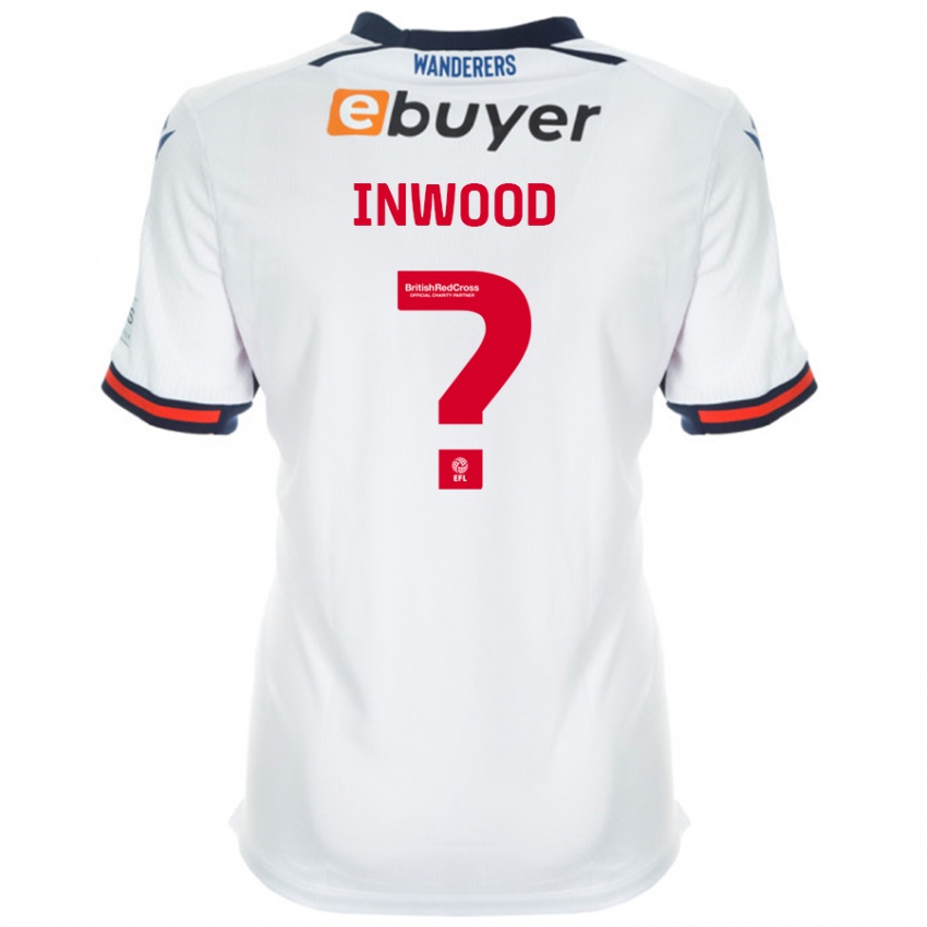 Bambino Maglia Sam Inwood #0 Bianco Kit Gara Home 2024/25 Maglietta