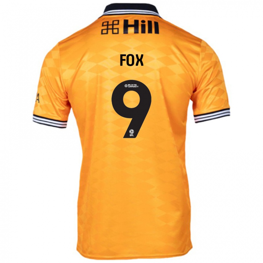 Bambino Maglia Ruth Fox #9 Arancione Kit Gara Home 2024/25 Maglietta