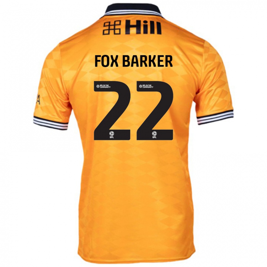 Bambino Maglia Mistie Fox-Barker #22 Arancione Kit Gara Home 2024/25 Maglietta