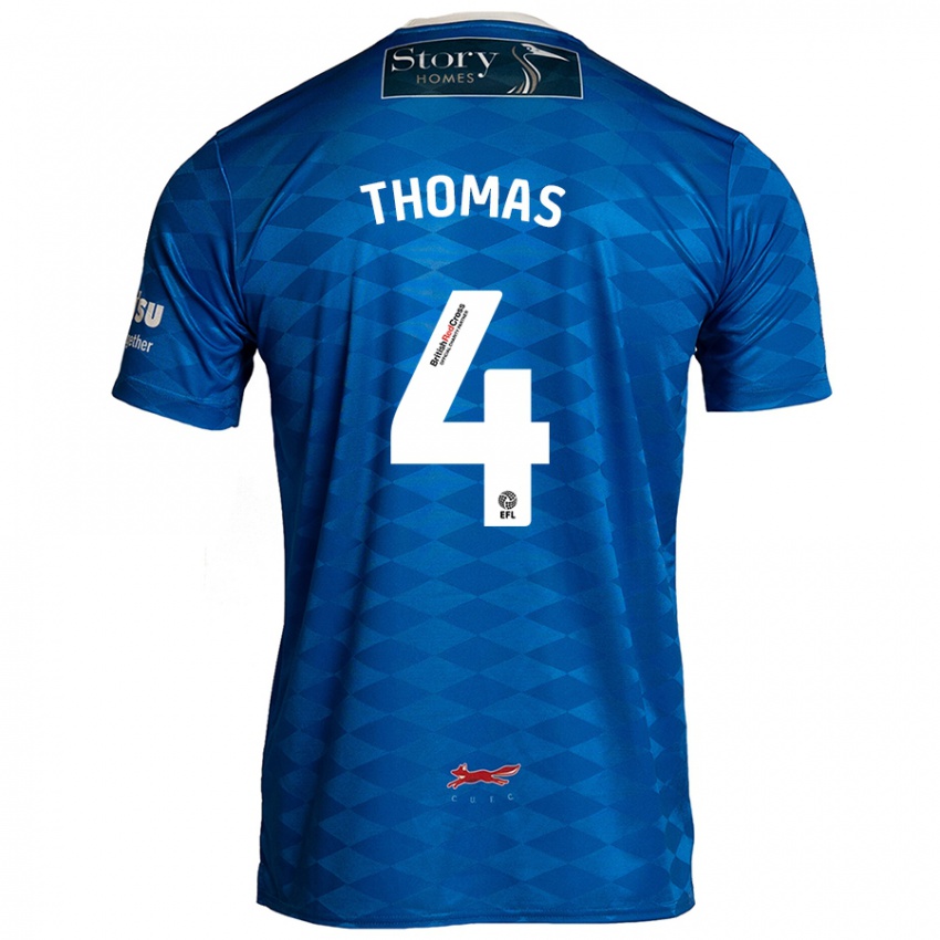 Bambino Maglia Terell Thomas #4 Blu Kit Gara Home 2024/25 Maglietta