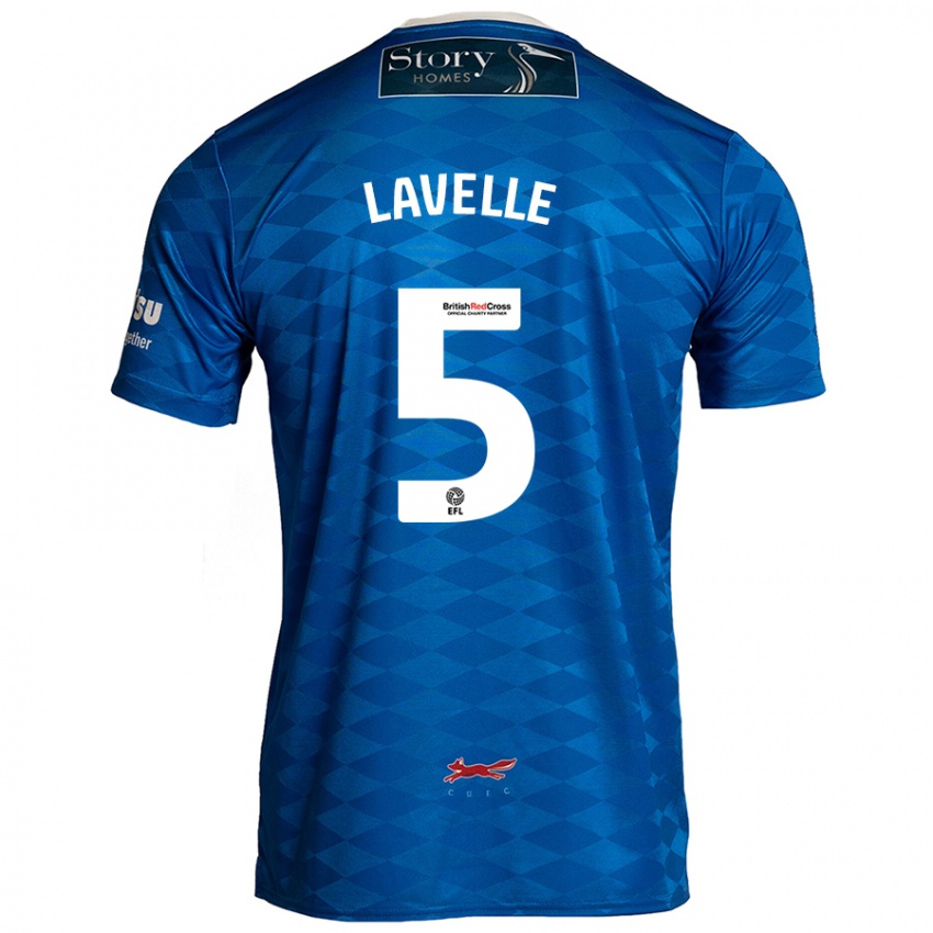 Bambino Maglia Sam Lavelle #5 Blu Kit Gara Home 2024/25 Maglietta