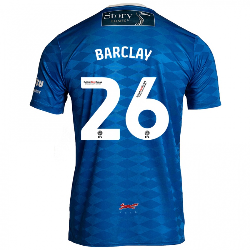 Bambino Maglia Ben Barclay #26 Blu Kit Gara Home 2024/25 Maglietta