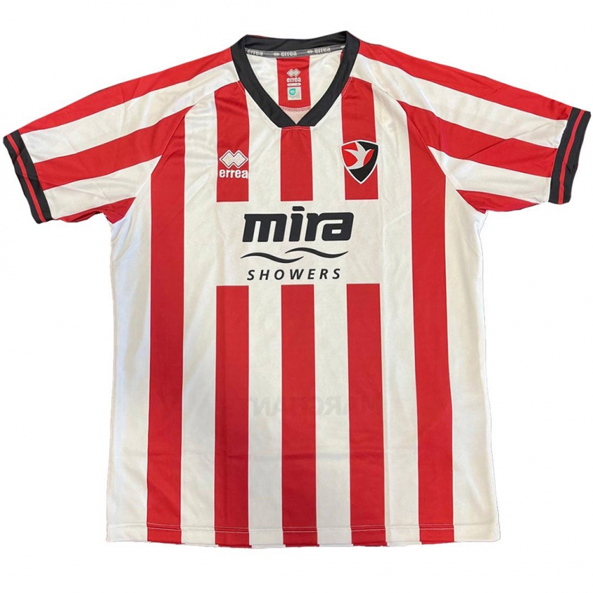 Bambino Maglia Levi Laing #5 Rosso Bianco Kit Gara Home 2024/25 Maglietta