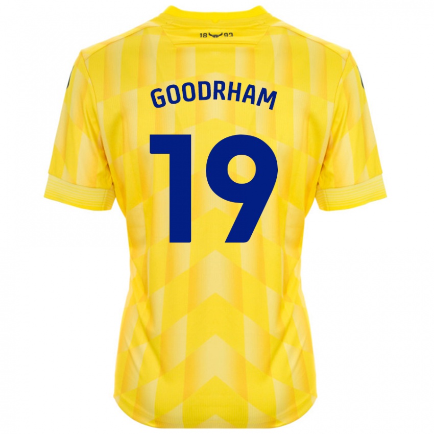 Bambino Maglia Tyler Goodrham #19 Giallo Kit Gara Home 2024/25 Maglietta