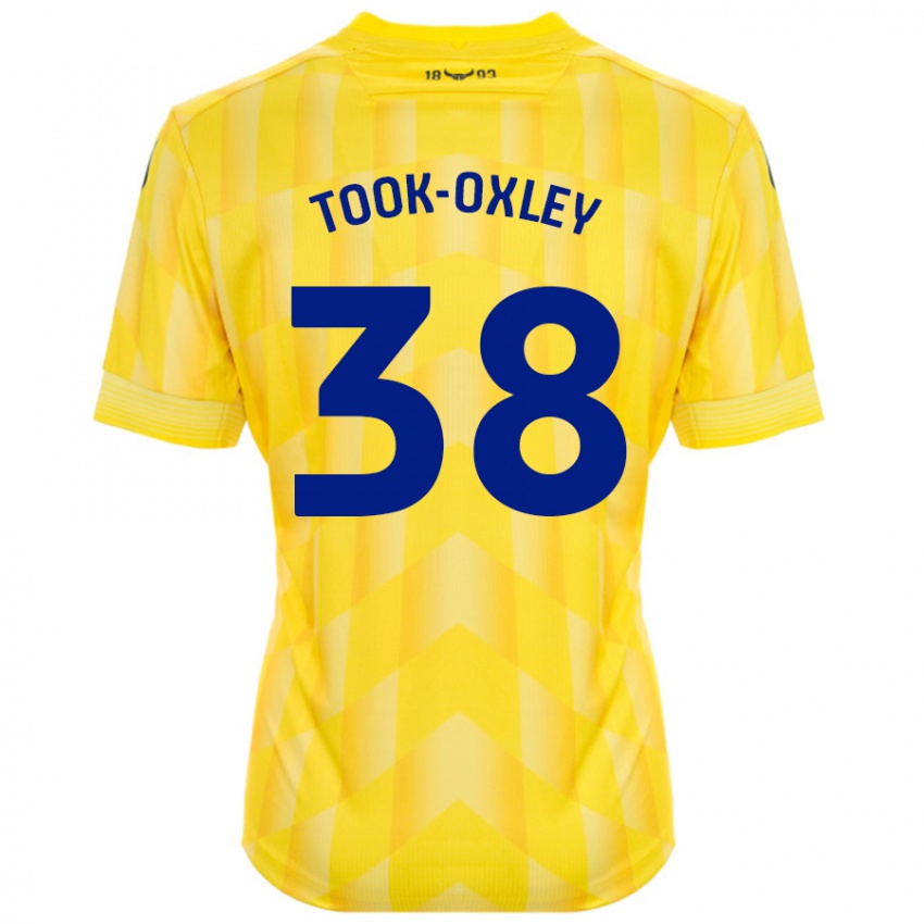 Bambino Maglia Zaide Took-Oxley #38 Giallo Kit Gara Home 2024/25 Maglietta