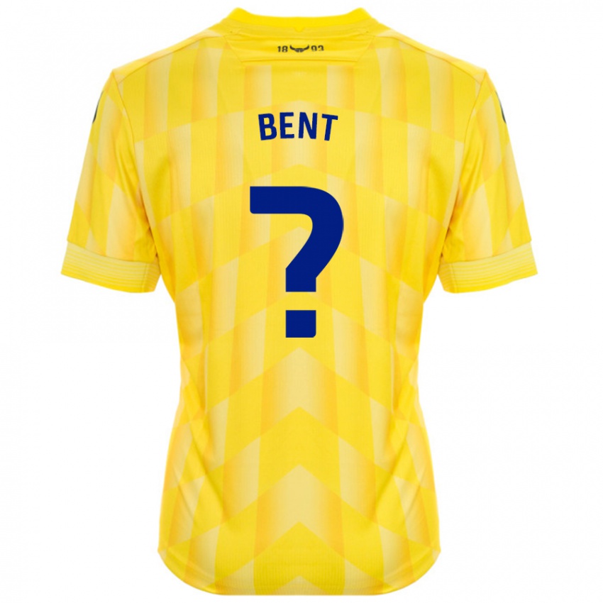 Bambino Maglia Stephaney Bent #0 Giallo Kit Gara Home 2024/25 Maglietta