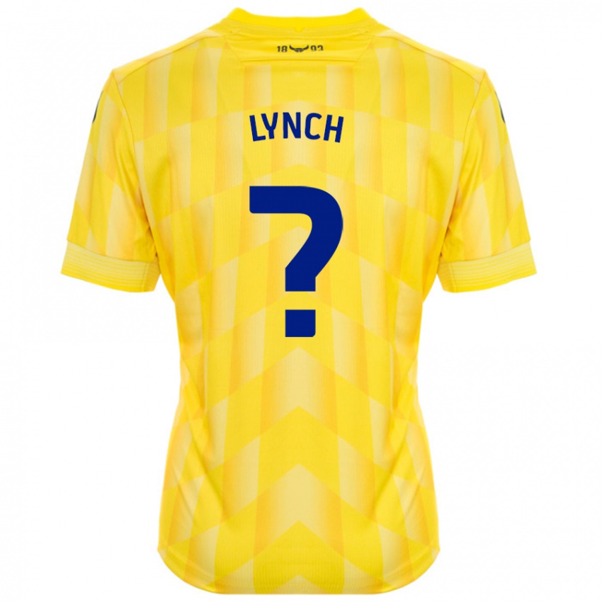 Bambino Maglia Bobby Lynch #0 Giallo Kit Gara Home 2024/25 Maglietta