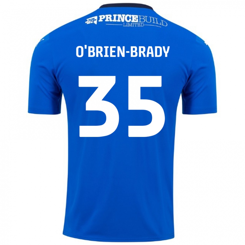 Bambino Maglia Donay O'brien-Brady #35 Blu Bianco Kit Gara Home 2024/25 Maglietta