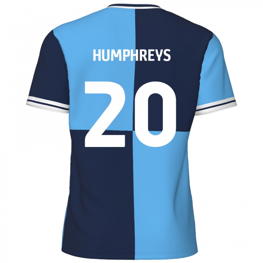 Bambino Maglia Cameron Humphreys #20 Azzurro Blu Scuro Kit Gara Home 2024/25 Maglietta