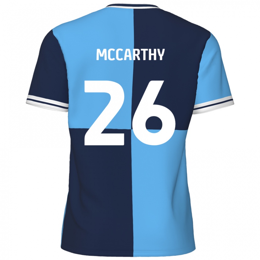 Bambino Maglia Jason Mccarthy #26 Azzurro Blu Scuro Kit Gara Home 2024/25 Maglietta