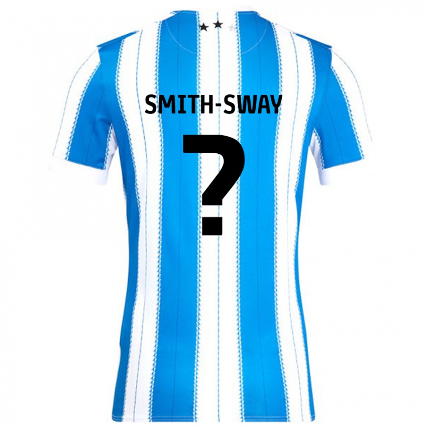 Bambino Maglia Jay Smith-Sway #0 Blu Bianco Kit Gara Home 2024/25 Maglietta