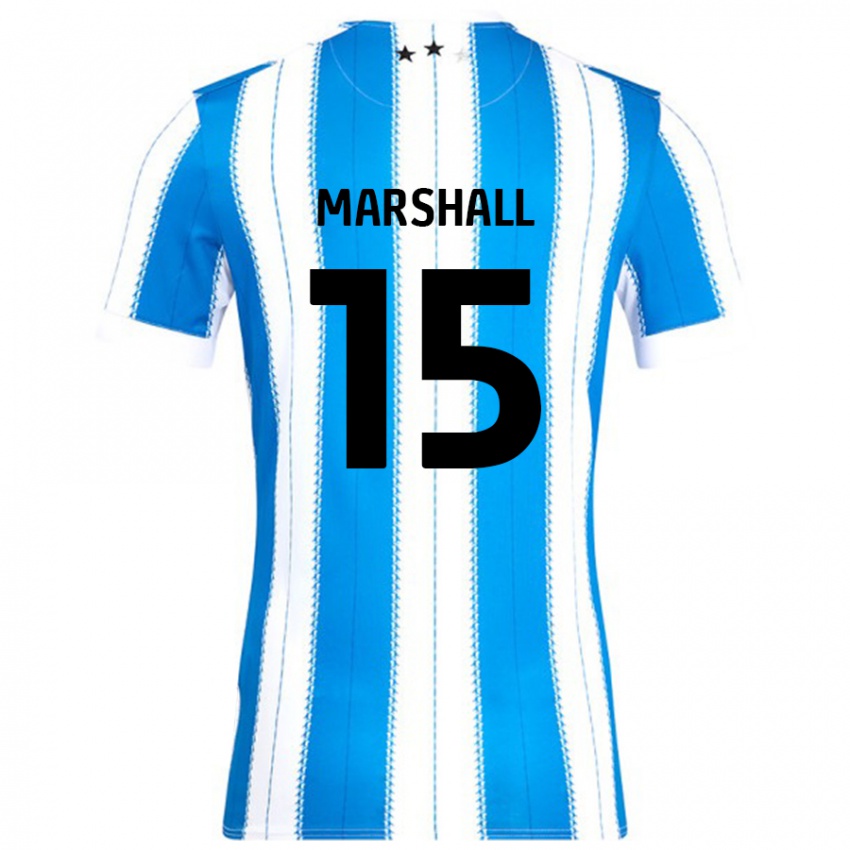 Bambino Maglia Georgia Marshall #15 Blu Bianco Kit Gara Home 2024/25 Maglietta