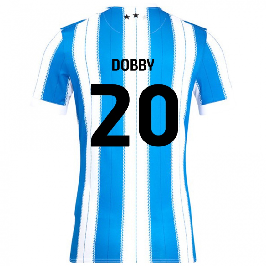 Bambino Maglia Sarah Dobby #20 Blu Bianco Kit Gara Home 2024/25 Maglietta