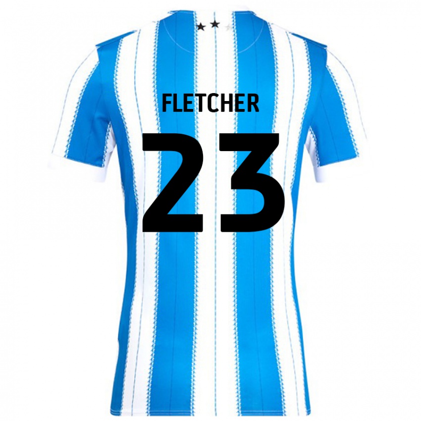 Bambino Maglia Serena Fletcher #23 Blu Bianco Kit Gara Home 2024/25 Maglietta