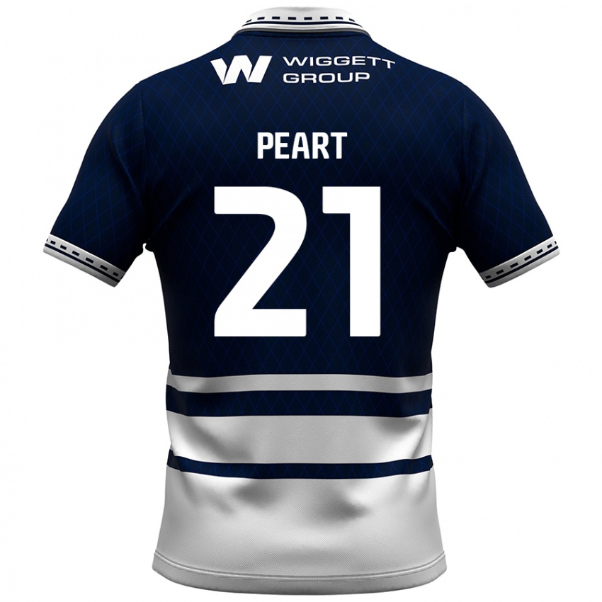 Bambino Maglia Kalani Peart #21 Blu Navy Bianco Kit Gara Home 2024/25 Maglietta